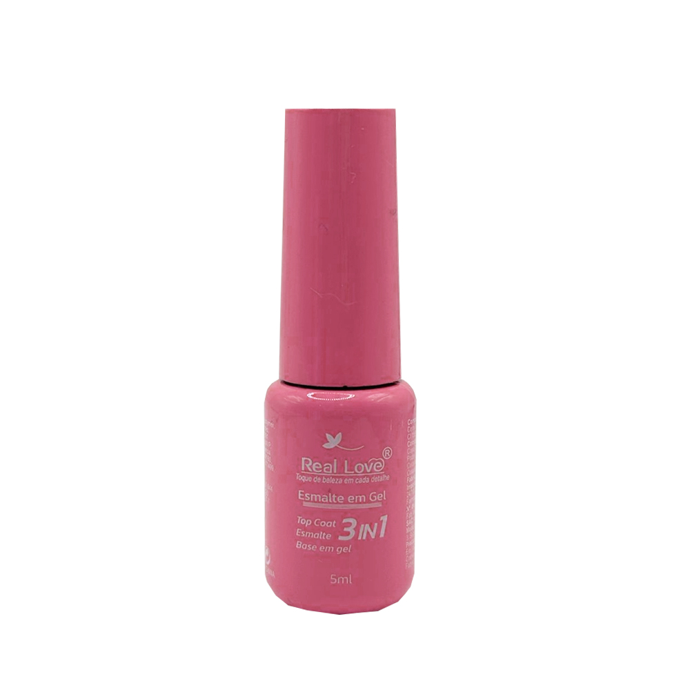 Esmalte em Gel Real Love 3 em 1 Coleção B 5ml 031