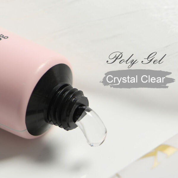 Polygel Russia Crystal Clear Kaisa 30g - Imagem 2