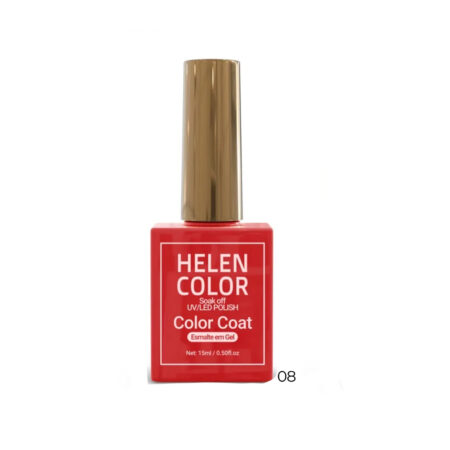 f47517bb0db5372b280abae90da931a8.jpg Esmalte em Gel Color Coat Vermelho Aberto Helen Color #008