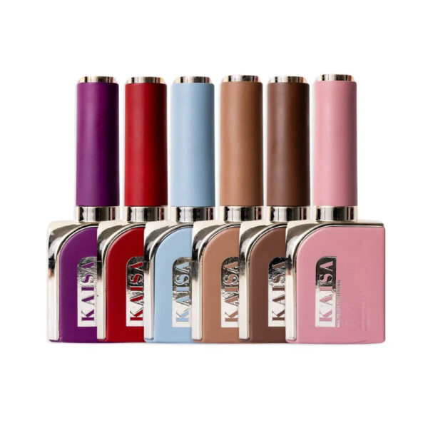 Kit Esmalte em Gel Coleção Gramado Kaisa 6 unidades - Imagem 2