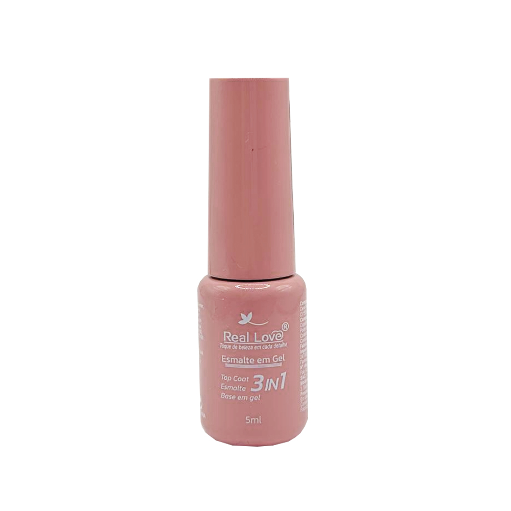 Esmalte em Gel Real Love 3 em 1 Coleção B 5ml 012