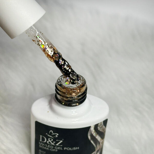 Esmalte em Gel DZ BS11 Glitter 8ml - Imagem 2