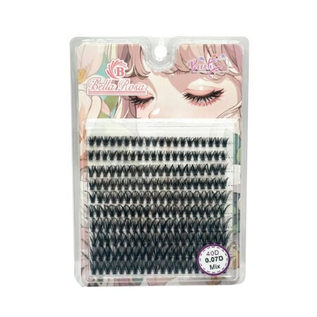 Cilios Tufo Bella Rosa 40D 0.07D Mix