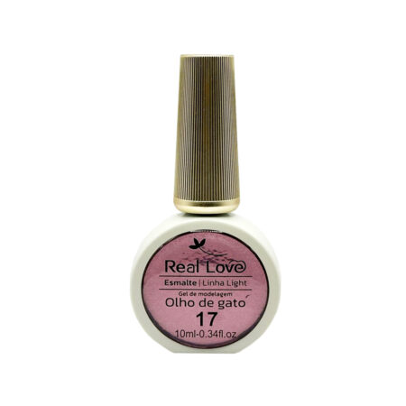 Esmalte em Gel Linha Light Olho de Gato 17 Real Love 10ml