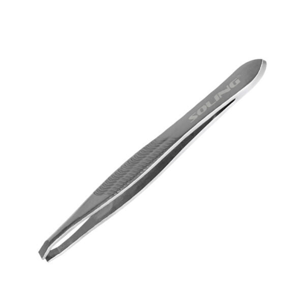 Pinça de Sobrancelha Reta Soling Ref 121