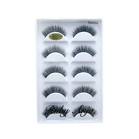 Cilios Postiço 5D41 Ruby Anjo 5 Pares