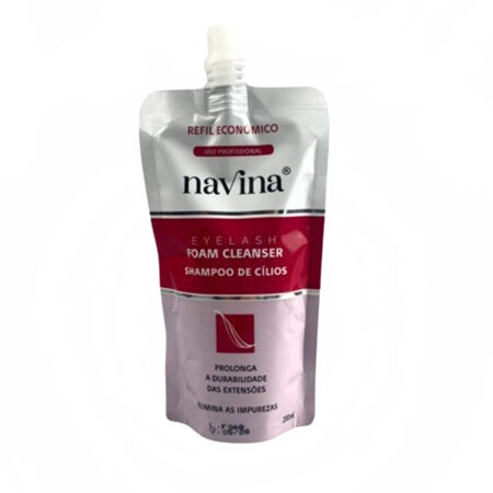 Shampoo de Cílios Foam Cleanser Navina 200ml