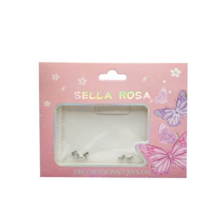 Kit Decoração Coração Prata Bella Rosa