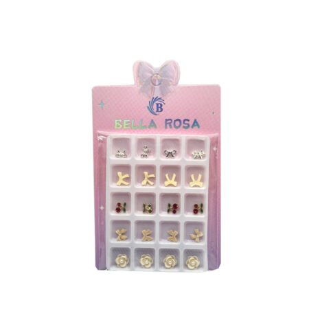 Kit Decoração de Unhas Crystal 04 Bella Rosa