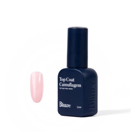 Bluwe Gel Top Coat Camuflagem Querido Pink 11ml