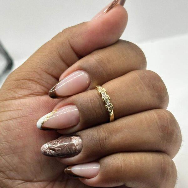Anel Para Foto Shine Dourado - Imagem 2