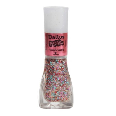 Esmalte Dailus Babado e Gliteria Vapo Vapo 8ml