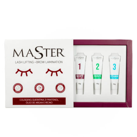 Kit Master Passos 1, 2 e 3 Lash Lifting Brow Lamination 15g