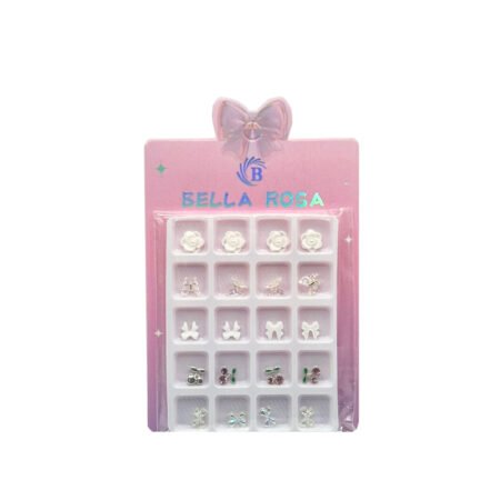Kit Decoração de Unhas Crystal 01 Bella Rosa