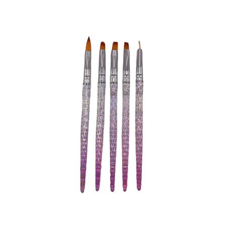 Kit Pincel Furta Cor Dafu 5 unidades