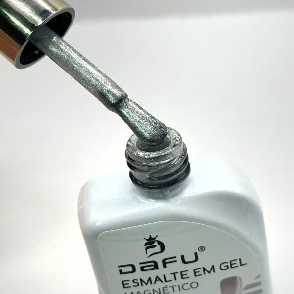 Esmalte em Gel Dafu Magnético Cat Eye 10ml 01 - Imagem 2
