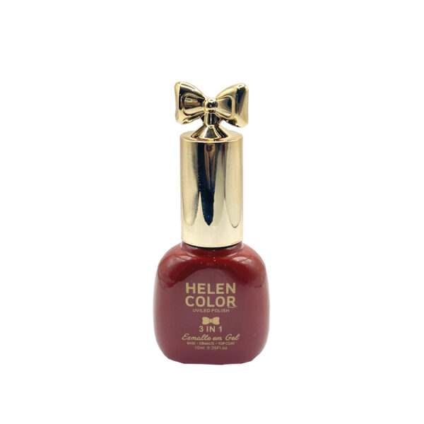 Esmalte em gel 3 em 1 Helen Color 10ml 34
