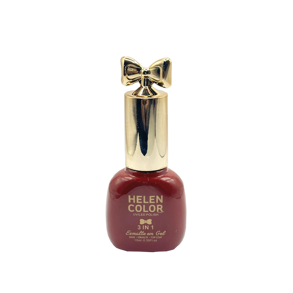 Esmalte em gel 3 em 1 Helen Color 10ml 34
