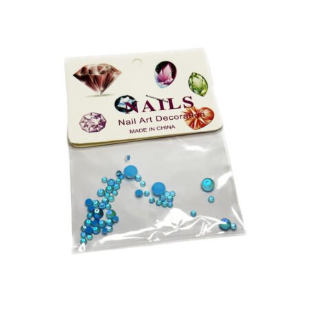 Strass Azul Nails