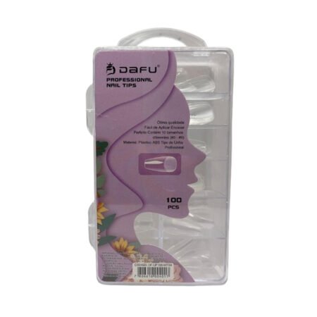 Postiça Bailarina Transparente Base Fosca Dafu 100unidades