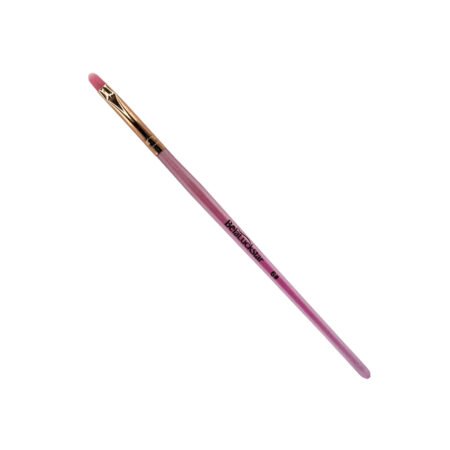 Pincel Lingua de Gato Rosa N6 BelaLuckStar