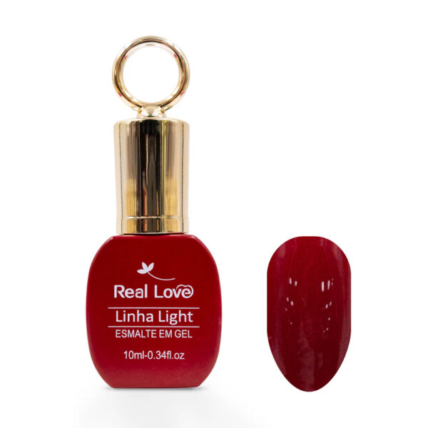 Esmalte em Gel Real Love com Tampa Chaveiro 10ml 046