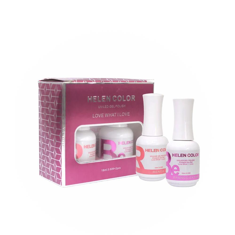 Kit Esmalte em Gel Francesinha Helen Color