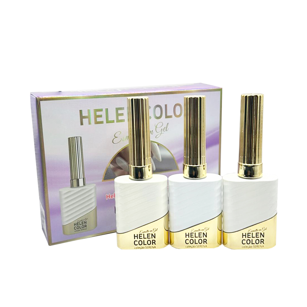 Kit Esmalte em Gel Francesinha Serena Helen Color