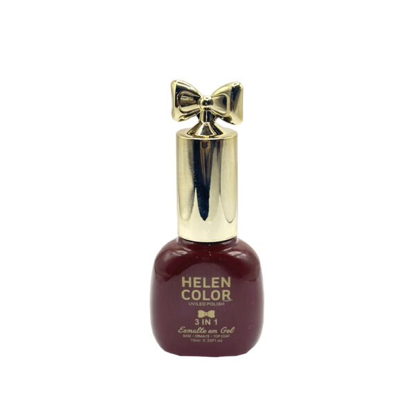 Esmalte em gel 3 em 1 Helen Color 10ml 36