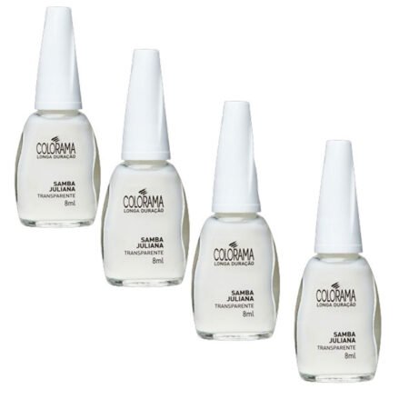 Kit 4 Esmalte Colorama Samba Juliana 8ml #PG3