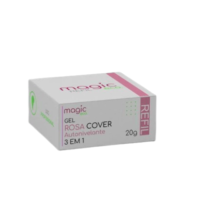 Gel Rosa Cover Magic Nails Refil 20g