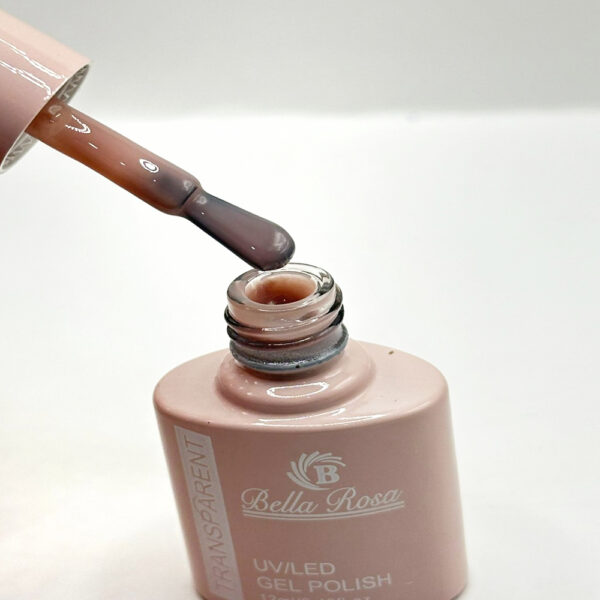 Esmalte em Gel Bella Rosa Transparent 12ml 002 - Imagem 2