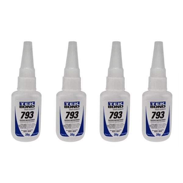 Kit 4 Cola Tek Bond 20g #PG3