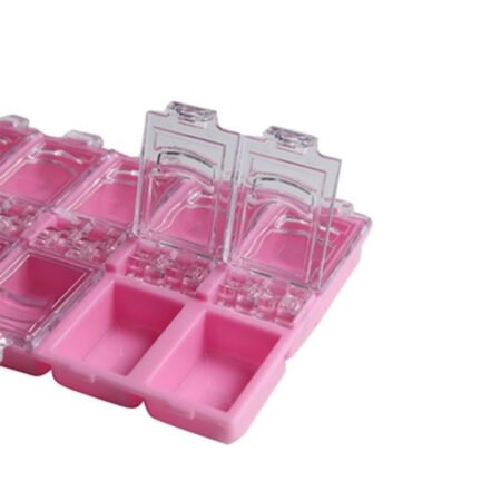 Caixinha Porta Strass Rosa