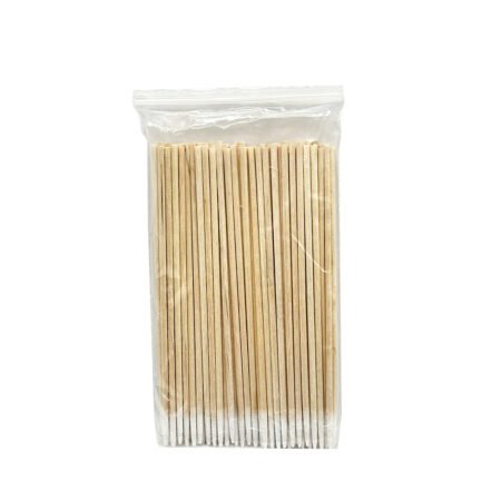 Palito com Algodão 10cm 100 Unidades