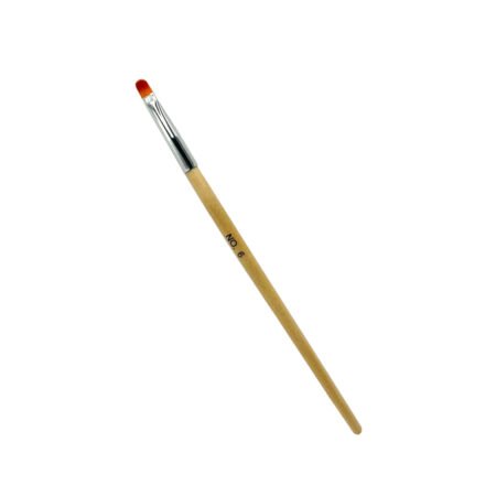 Pincel Lingua de Gato Madeira N6