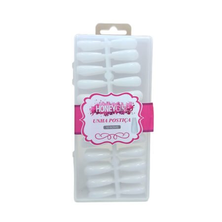 Unha Postiça Bailarina Leitosa Honey 240 unidades