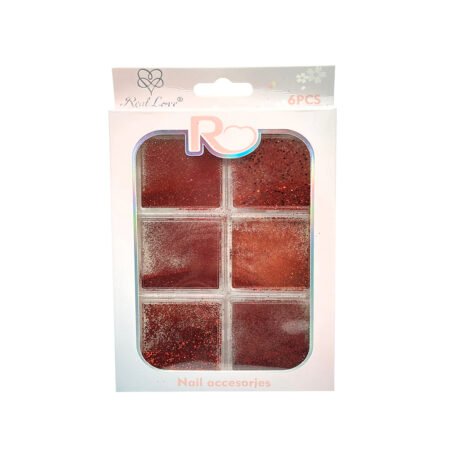 Paleta Real Love Red 6 Unidades
