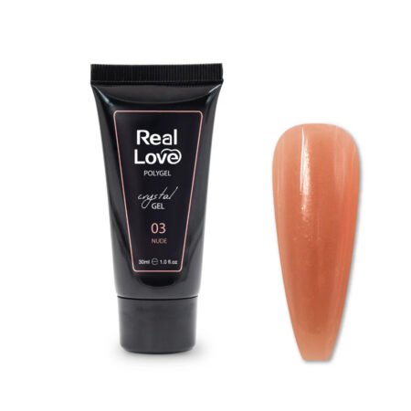 Polygel Real Love Crystal 03 Nude 30ml