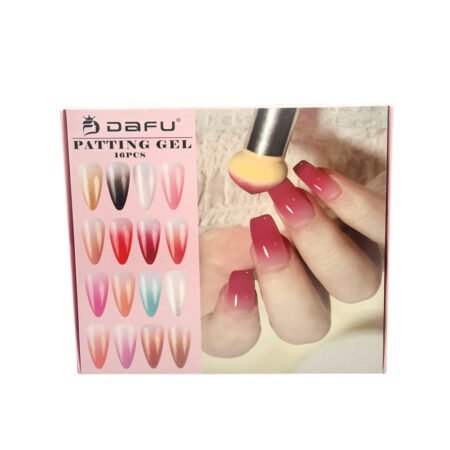 Kit Gel Paint Dafu 16 cores