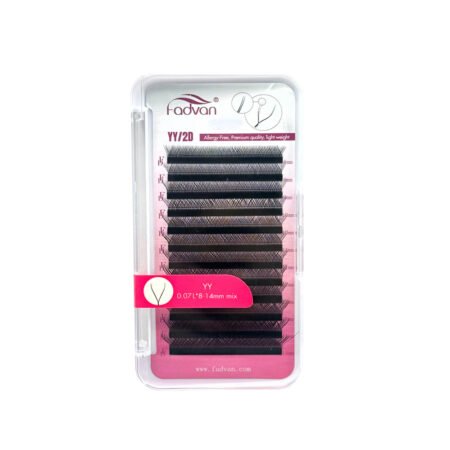 Cílios Fadvan Lashes YY 2D 0.07L 8-14mm