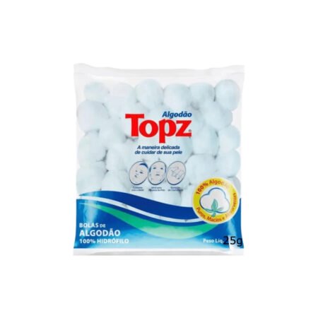Algodão Bola Topz 25g