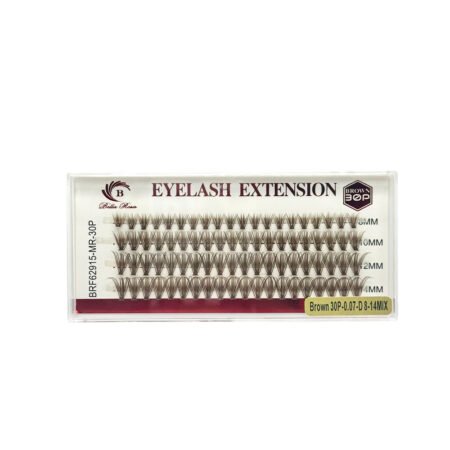 Cílios Tufo Brown Bella Rosa 30P- 0.07D 8-14 Mix