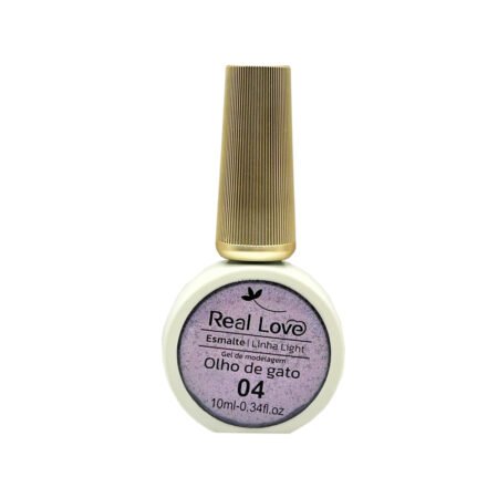 Esmalte em Gel Linha Light Olho de Gato 04 Real Love 10ml