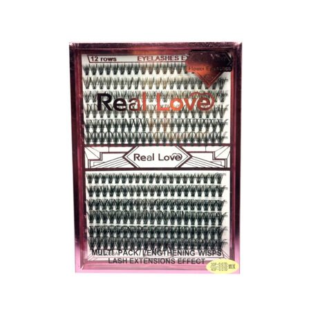 Cilios Tufo Wispy Light Real Love 30P-0.07D 40P-0.07D Mix