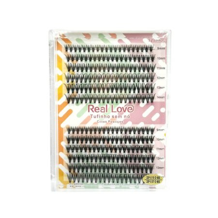 Cilios Tufinho Sem No Real Love 20P-010D 30P-0.07D Mix
