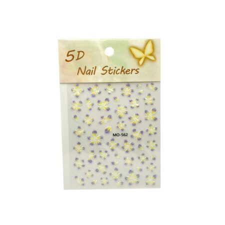 Adesivo 5D Nail Stickers Colorido Mo-562