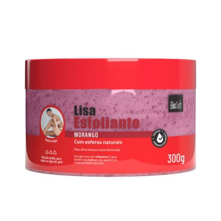 Esfoliante BioSoft Morango 300g