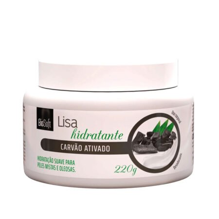 Hidratante BioSoft Carvão Ativado 220g