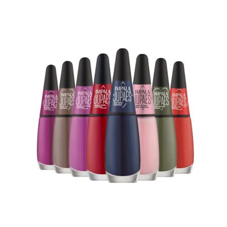 Kit Esmalte Impala Coleção Virando o Jogo 8 unidades